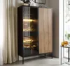 GrainGold Vitrinenschrank Deo - Vitrine mit Tür - Vitrine Produktbild-Vorschau 1