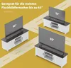 Mobile TV in legno COSTWAY, supporto per TV fino a 65 Anteprima dell’immagine prodotto 6