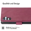 imoshion  Klapphülle Samsung Galaxy A54 (5G) - Bordeaux Produktbild-Vorschau 4