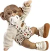 MuÑecas Guca Affenbaby Wiedergeborener Stoffkörper 32 Cm Produktbild-Vorschau 1