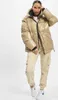 Bunda DEF Shiny Pufferjacket beige - XXL Náhled obrázku produktu 5