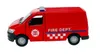 Welly Volkwagen T6 Pompiers Rouge Transporter version boîte Voir les images du produit 4
