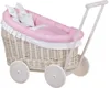 LUNA Puppenwagen aus Weide 48X28 H26/47 CM Produktbild-Vorschau 2