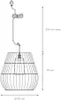 Lampa wisząca zewnętrzna NERIDA 03844/01/72 Lucide Podgląd zdjęcia produktu 6