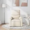 A cream-colored recliner chair is placed on a rug in a well-lit room. Náhled obrázku produktu