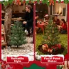 VA-Cerulean 2x Mini Künstlicher Weihnachtsbaum 76 cm mit Produktbild-Vorschau 5
