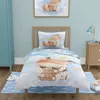 Baumwollbettwäsche 100x135 + 40x60 Fuchs Produktbild-Vorschau 6