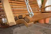 ALEOS. Hollywoodschaukel RIO GRÜN aus Holz Lärche mit Dach Produktbild-Vorschau 7