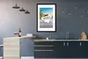 MuchoWow® Gerahmtes Poster Sommer - Zitat - Strand 60x90 cm Produktbild-Vorschau 5