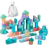Relaxdays Bausteine, lot de 108 blocs de construction avec Voir les images du produit 1