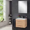 Fackelmann B.perfekt Badmöbel Set 3-teilig, 60 cm, Braun Produktbild-Vorschau 2