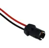 4x T10 W5W Kunststoff Fassung Schwarz 12,5 mm + Kabel Produktbild-Vorschau 3