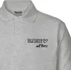 Huuraa Herren Polo Shirt Vegetarier mit Herz M Sport Grey Produktbild-Vorschau 2