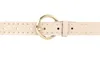 Vanzetti Leder Gürtel Slim Belt W100 Cream creme Produktbild-Vorschau 2