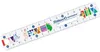Pelikan  811224 Pelikan Lineal combino, 150 mm, transparent Anteprima dell’immagine prodotto 3