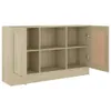vidaXL Příborník Sonoma Dub 120x30,5x70 cm výrobek ze dřeva Náhled obrázku produktu 4