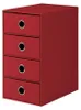 Rössler Papier S.O.H.O. Rot - 4er Schubladenbox Produktbild-Vorschau 6