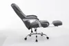 DELUKE® Bürostuhl MIAMI - 118x68x64, Grau | Kunstleder | Produktbild-Vorschau 3