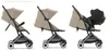 Cybex Orfeo, passeggino leggero per aereo, colore beige Anteprima dell’immagine prodotto 3