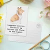 Mr. & Mrs. Panda Ansichtskarte Langhaar Collie Treue - Weiß Produktbild-Vorschau 3