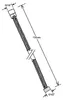 Sapho POWERFLEX Metall-Duschschlauch, 150cm, Weiß matt Produktbild-Vorschau 2