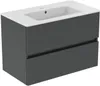 IDEAL STANDARD R0574TI Möbelpaket Eurovit+ m.WT 81cm Weiß Produktbild-Vorschau 1