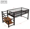 Letto a castello basso Merax, letto a soppalco 90×200 cm Anteprima dell’immagine prodotto 6