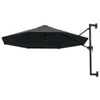 Sonnenschirm zur Wandmontage mit Metall-Mast 300 cm Produktbild-Vorschau 3
