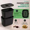 YourCasa Biomülleimer Küche 5L - Komposteimer für Produktbild-Vorschau 4