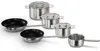 Bosch HEZ9SE060 Kochgeschirrset 6-teilig Edelstahl Produktbild-Vorschau 1