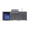 GORILLER® JUNGLE Outdoor-Küche, Gasgrill mit Kühlschrank Produktbild-Vorschau 11