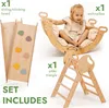 5-in-1 Montessori Klettergerüst Set: Indoor Kletterdreieck, Produktbild-Vorschau 8