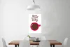 MuchoWow® Poster Illustration mit einer Tasse Kaffee und Produktbild-Vorschau 2