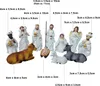 Krippenfiguren 11-teiliges Set Krippe bis 10cm groß Produktbild-Vorschau 2