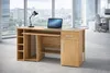 Computertisch PC-Tisch Kernbuche Nachbildung Schreibtisch Produktbild-Vorschau 4