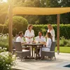 Tente d'ombrage Relaxdays, 2 x 3 m, HDPE, respirante, pour Voir les images du produit 3
