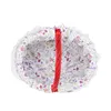 Roter Einkaufskorb / Geschenkkorb aus Weide 42x34 H23/36 Produktbild-Vorschau 3