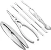 6 Stück Meeresfrüchte-Werkzeuge Set: 2 Hummer Cracker und 4 Produktbild-Vorschau 4