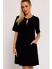 Made of Emotion Damenkleid in A-Linie Pebhar M788 schwarz L Produktbild-Vorschau 3