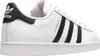 A side view of an Adidas Superstar sneaker. Podgląd zdjęcia produktu