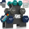 RE:SPORT® Ensemble d'haltères 18 kg avec 2×1 kg, 2×3kg et Voir les images du produit 1