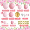 122 Stück Rosa Luftballons Ballons Ballon Bogen Girlande Produktbild-Vorschau 6