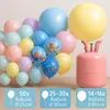 Ballongas – Helium Balloon Gas für bis zu 50 Luftballons – Produktbild-Vorschau 2