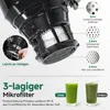 AMZCHEF Entsafter 250W, 150MM Öffnung, 2,5L Entsafter für Produktbild-Vorschau 4