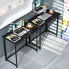 Klapptisch - 80x45x74cm Schreibtisch Bürotisch Produktbild-Vorschau 3