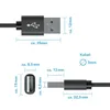 2x 3m USB-C Kabel Schwarz Schnellladekabel Datenkabel Fast Produktbild-Vorschau 6