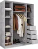 Masseno Schiebetürenschrank PINA 150/205/58 cm Produktbild-Vorschau 3