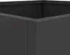 Pflanzkübel Schwarz 49x47x46 cm Stahl Produktbild-Vorschau 6