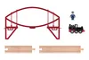 Playtive Erweiterungsset Bogenbrücke olz-Schienen Spielzeug Produktbild-Vorschau 3
