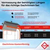 INEFA Dachrinnen Set PVC, NW83 / 83mm Kastenrinne 6m Grau, Produktbild-Vorschau 7
